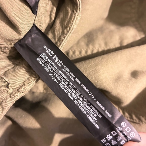 Zara Surplus Utility Cargo Pants SRPLS Women’s Size 31 Flight Pants Trousers - Picture 10 of 10